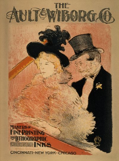 Op het concert, 1896 door Henri de Toulouse Lautrec